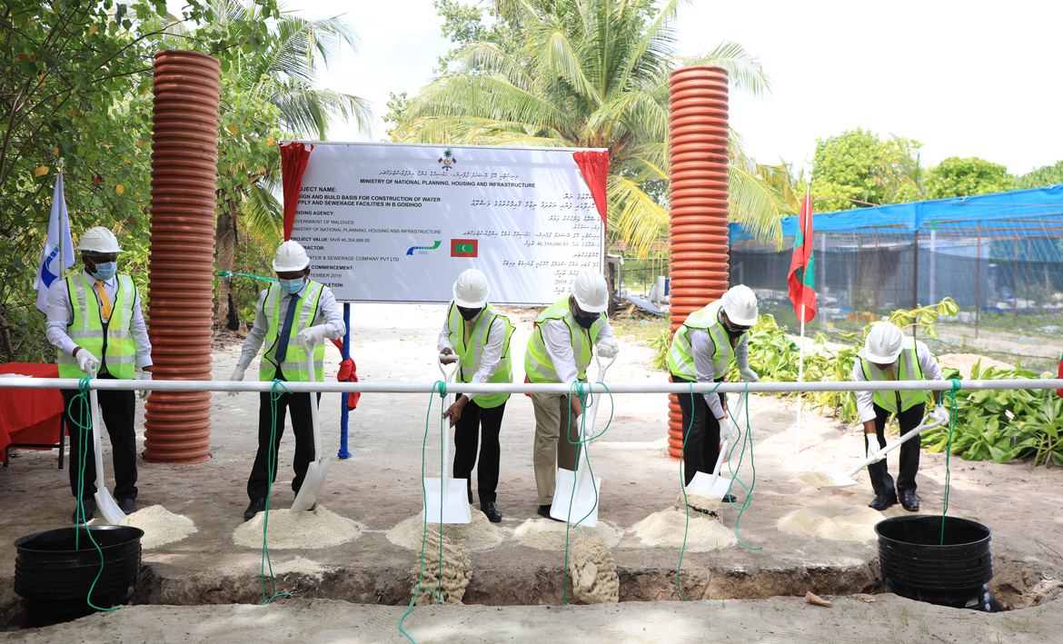 ކިނޮޅަހާއި، ގޮއިދޫގައި ފެނާއި ނަރުދަމާ ނިޒާމް ގާއިމްކުރުމުގެ މަސައްކަތް ފަށައިފި