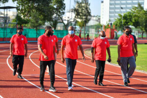 މާލެ ކުޅިވަރު އެކުވެނީގެ ސިންތެޓިކް ޓްރެކް ހުޅުވުމުގެ ރަސްމިއްޔާތު