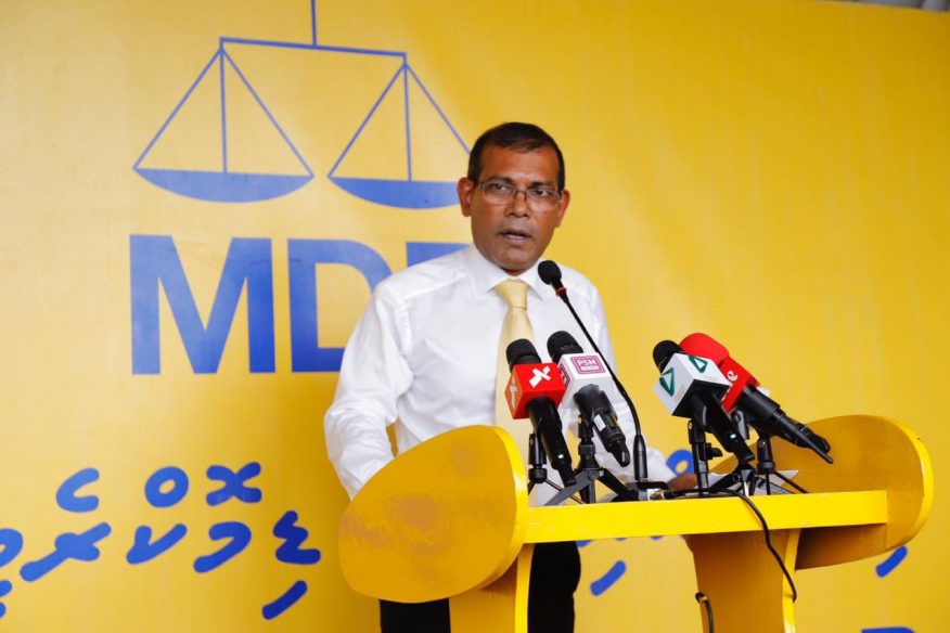 އިންތިޚާބަށް ވާދަވެރިންނަށް ނުލިބޭ ފުރުޞަތެއް އެމްޑީޕީންވެސް ބޭނުން ނުކުރާނެ: ނަޝީދު