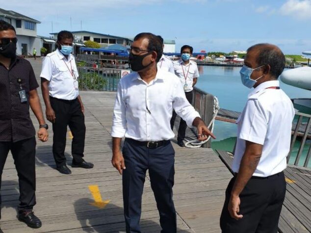 އިނގިރޭސިވިލާތުން ވަޑައިގެން ރައީސް ނަޝީދު ކަރަންޓީނަށް