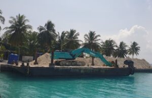 ހަންޏާމީދޫ ނެރު ފުންކުރުމުގެ މަސައްކަތް ނިމި، މަޝްރޫއުގެ 15 އިންސައްތަ ނިންމައިފި