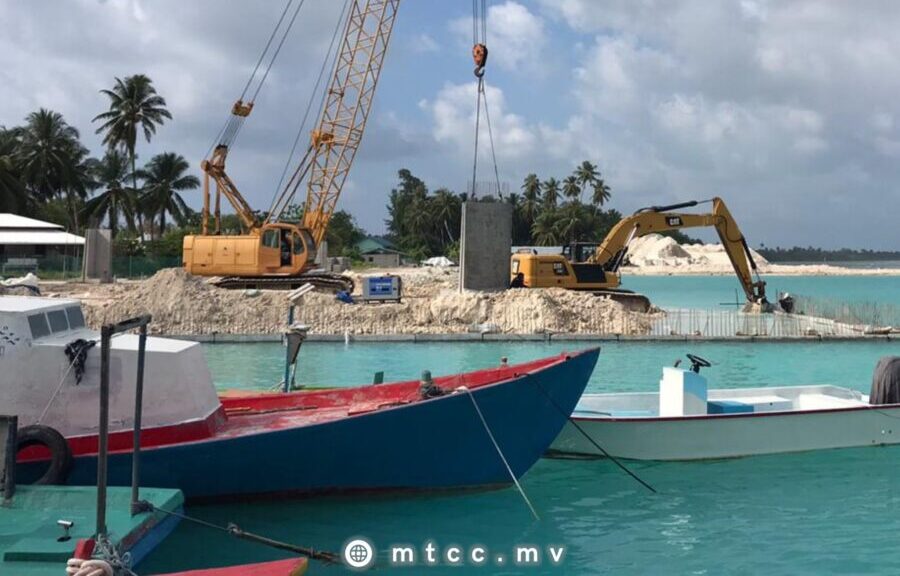 އިސްދޫ ބަނދަރުގެ ދެބައިކޮށްފައެއްބައި މަސައްކަތް ނިންމާލައިފި