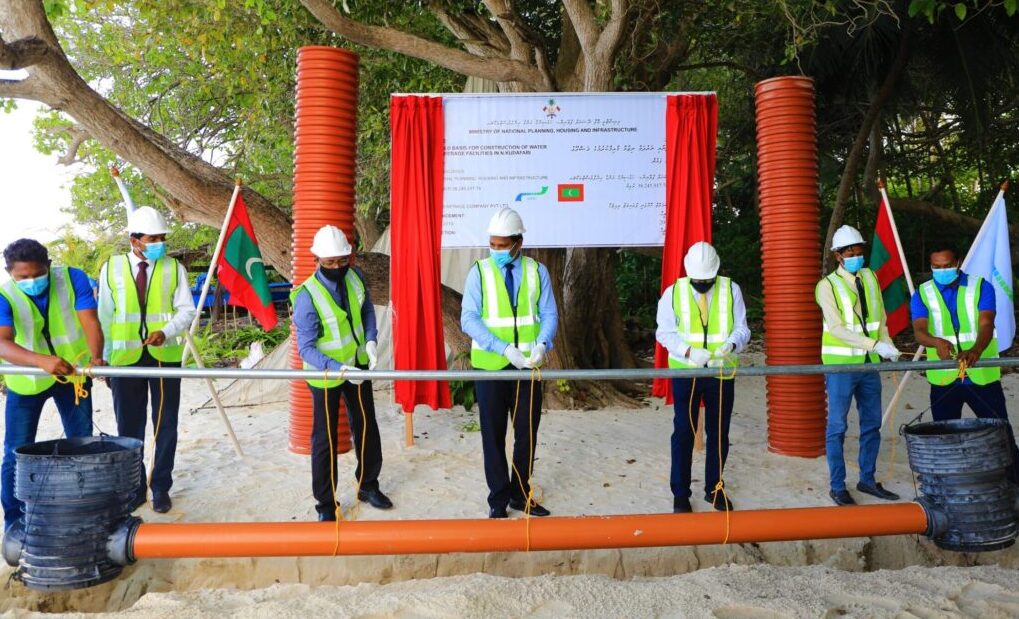 ކުޑަފަރީ ފެނާއި ނަރުދަމާ ނިޒާމް ޤާއިމްކުރުމުގެ މަސައްކަތް އިފްތިތާޙުކޮށްފި