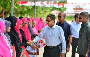 އަންނަ ހުކުރުދުވަހު ރައީސް ޔާމީން ކޮމަންޑޫ ދާއިރާއަށް ވަޑައިގަންނަވަނީ