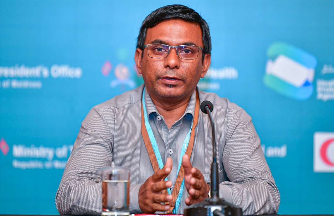 ޑޮކްޓަރ މޫސާ މުރާދު ކޯވިޑަށް ޕޮޒިޓިވްވެއްޖެ