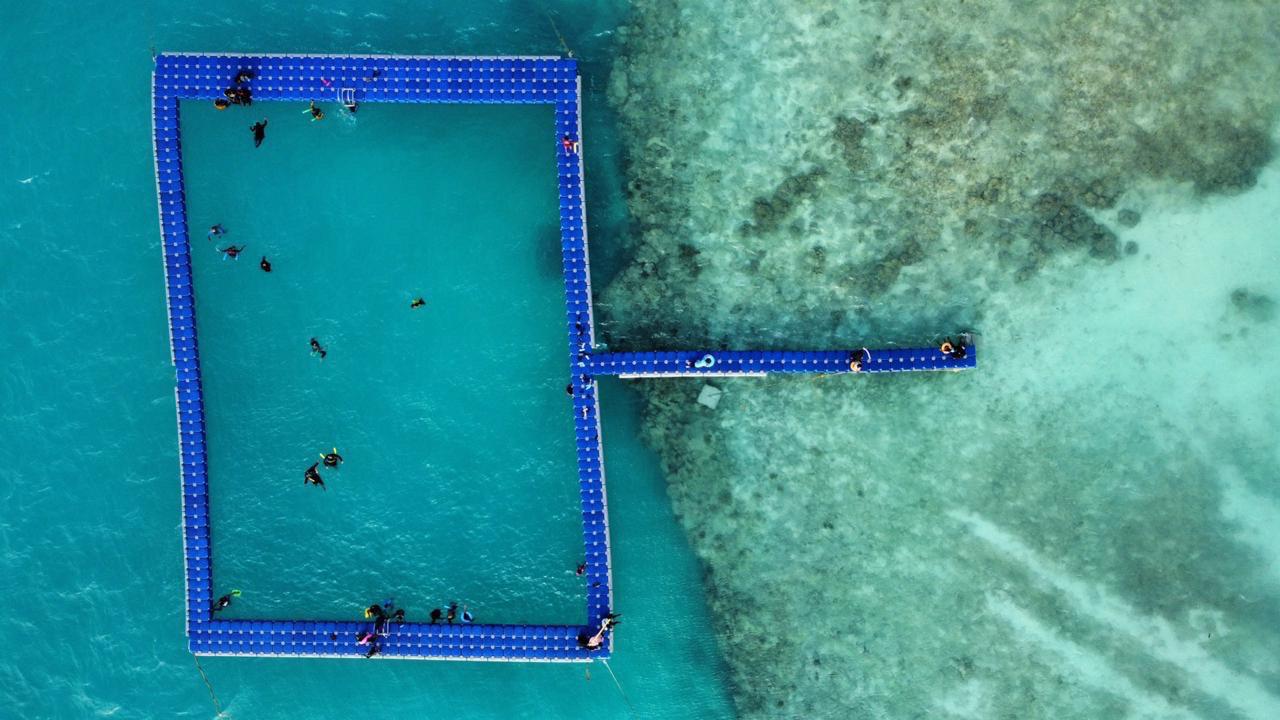 ތ.އަތޮޅުގެ ފުރަތަމަ ސްވިމިންގ ޓްރެކް ތިމަރަފުށީގައި!