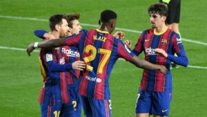 ތަފާތު ބޮޑުކޮށް މޮޅުވެ ބާސެލޯނާ ކުރިޔަށް