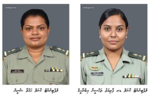 ސިފައިންގެ ލަފާދޭ މަޖިލީހަށް ފުރަތަމަ ފަހަރަށް 2 އަންހެން ސިފައިން