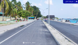 އޭދަފުށީ މަގުތަކަށް ނަލަކަން، ތާރުއެޅުމުގެ މަސައްކަތް ނިންމާލައިފި