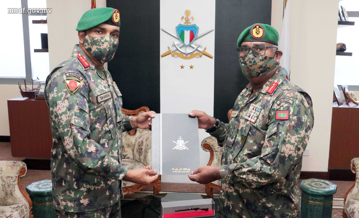 ފަޔަރ އެންޑް ރެސްކިއުގެ ކޮމާންޑަރަކަށް ބްރިގޭޑިއަރ ޖެނެރަލް މުޙައްމަދު ޝަރީފް