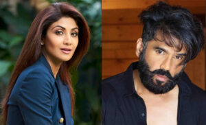 ސުނިލް އާއި އެކު ޝިލްޕާ ނެގި މި ފޮޓޯގެ ސަބަބުން ގިނަ ސުވާލުތަކެއް!