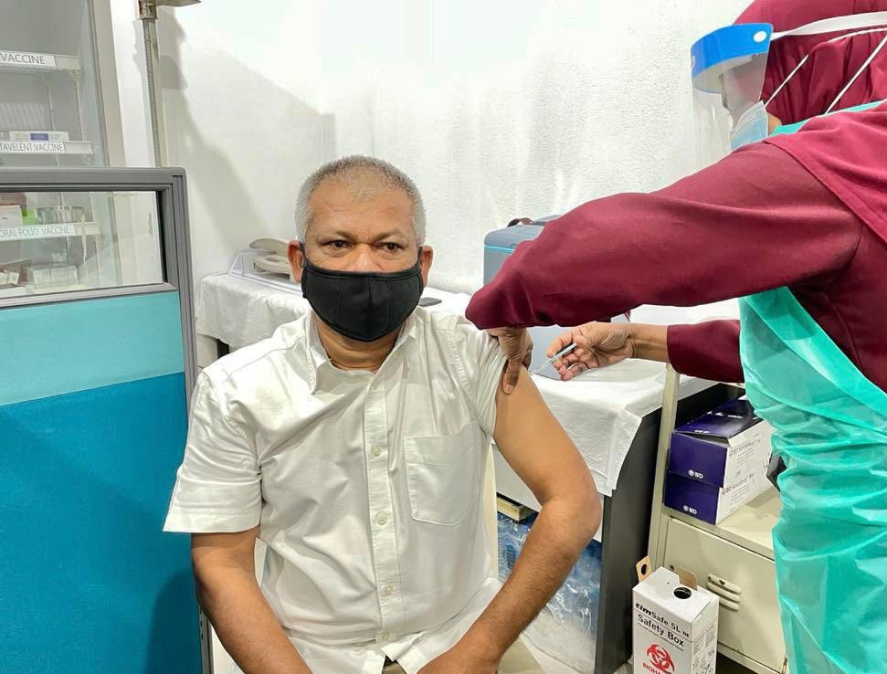 ވެކްސިން ދިން މީހުންގެ ޢަދަދު 70،000 އިން މައްޗަށް