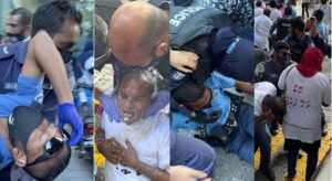 މުޒާހަރާގެ ބައެއް ބައިވެރިންނަށާއި، ފުލުހުންނަށް އެކިވަރުގެ އަނިޔާތައް ވެއްޖެ