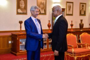 މުހިންމު އެއްބަސްވުންތަކެއްގައި ސޮއިކުރުމަށް އިންޑިއާގެ ހާރިޖީ ވަޒީރު ރާއްޖެއަށް