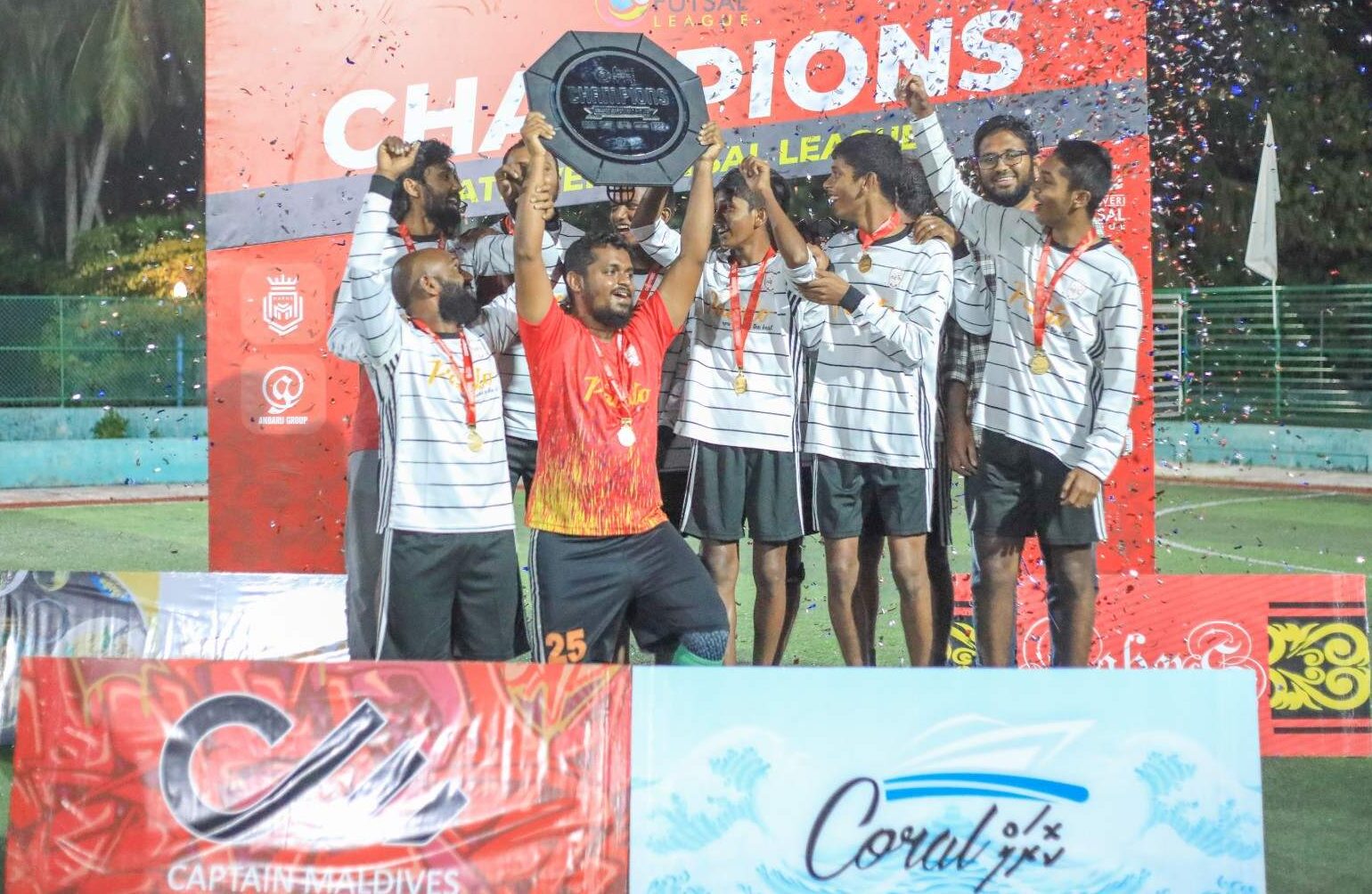 ކޮރަލް މަތިވެރި ފުޓްސަލް ލީގު ވޭލިއަންޓުން ކާމިޔާބުކޮށްފި
