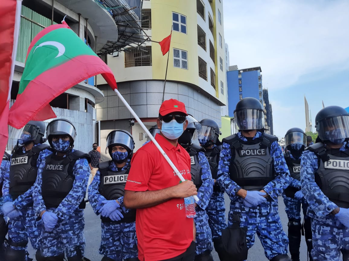 އިމްރާންގެ ބަސްމަގުން ކުފޫހަމަނުވާކަން ހާމަވެއްޖެ، އިސްތިއުފާދެއްވާ: ސައީދު