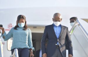 ރައީސުލްޖުމްހޫރިއްޔާގެ ދެކަނބަލުން ރާއްޖެ ވަޑައިގެންފި