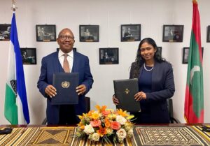ރާއްޖެއާއި ލެސޯތޯ އާއި ދެމެދު ސިޔާސީ ގުޅުން ޤާއިމްކޮށްފި