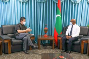 ޗަައިނާއިން ރާއްޖެއަށް އިތުރު އެއްލައްކަ ޑޯޒްގެ ވެކްސިން ހަދިޔާކުރަނީ