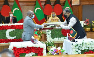 ބަންގްލަދޭޝް އާއި ދިވެހި ރާއްޖެއާ ދެމެދު 4 އެއްބަސްވުމެއްގައި ސޮއިކޮށްފި