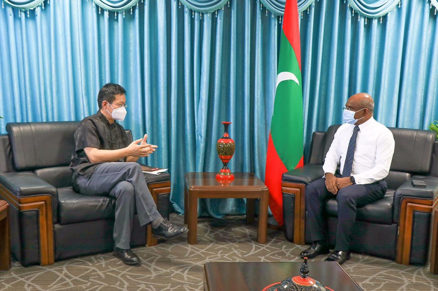 ޗައިނާއިން ހަދިޔާކުރި ވެކްސިން ބަލާދާން މިޖެހެނީ އެއްލައްކަ ޑޮލަރު ހޭދަކޮށްގެން: ޝަހީމް