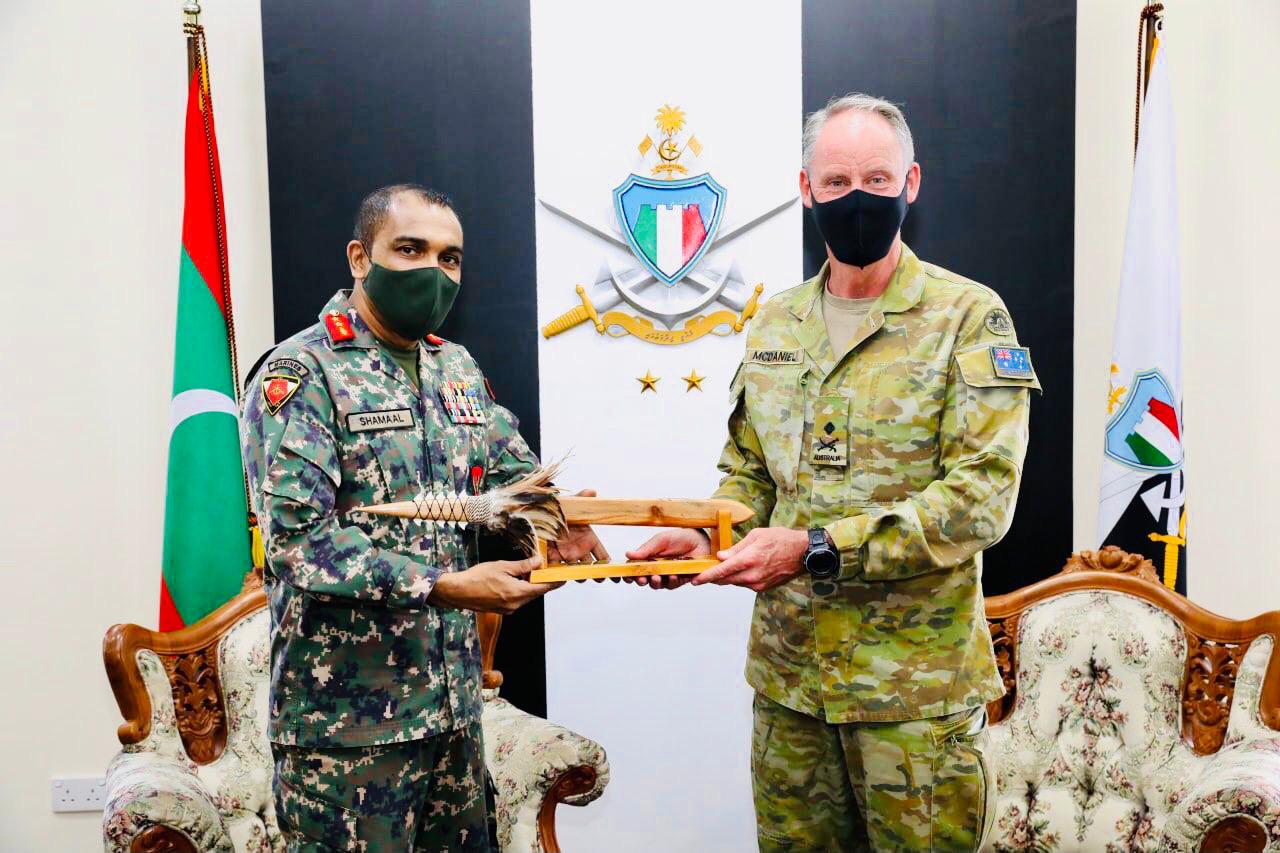ދިވެހި އަސްކަރިއްޔާގެ ޤާބިލްކަން އިތުރުކުރުމަށް އެހީވާނަން – އެމެރިކާގެ އަސްކަރިއްޔާ
