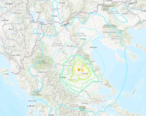 ގްރީސްއަށް ބާރުގަދަ ބިން ހެލުމެއް އަތުވެއްޖެ