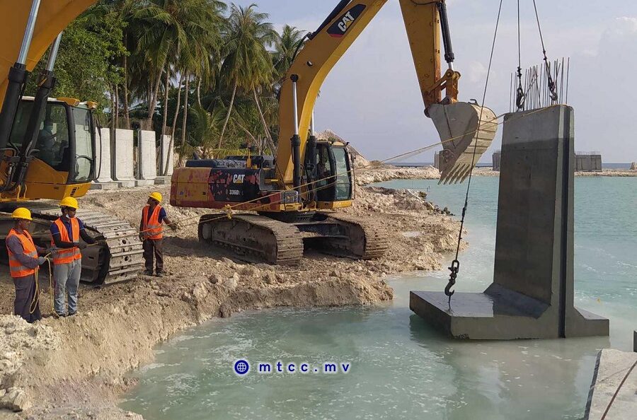 ލަންދޫ ބަނދަރުގެ މަސައްކަތް ބާރަށް ކުރިއަށް