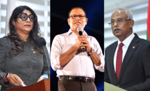 ސިޔާސީ ކޯޅުމާ ކުރިމަތިލާން ޖެހޭނީ ކޮމާންޑާ އިން ޗީފާއި މިނިސްޓަރ: އާދަމް ޝަރީފް