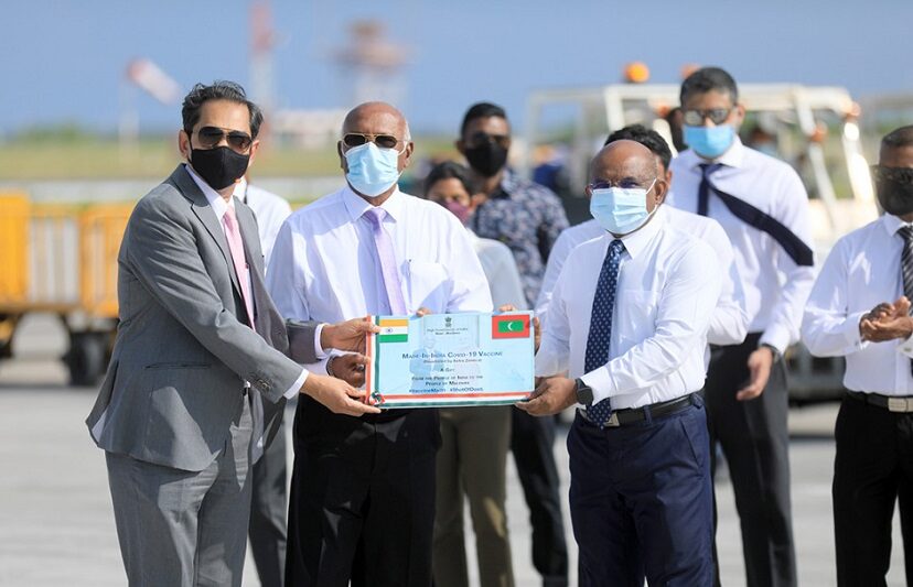 އިތުރު ދެ ލައްކަ ޑޯޒްގެ ވެކްސިން އިންޑިއާއިން ރާއްޖެއަށް ހަދިޔާ ކުރަނީ