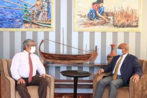 ރަސްމީ ދަތުރުފުޅެއްގައި މިނިސްޓަރ ޝާހިދު އިންޑިޔާއަށް