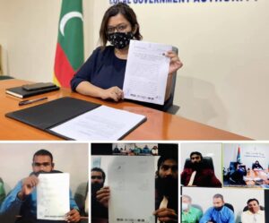 ނ.މިލަދޫ އަދި ފ.ބިލަތްދޫ ކައުންސިލް އިދާރާ އެޅުމުގެ އެއްބަސްވުމުގައި ސޮއިކޮށްފި