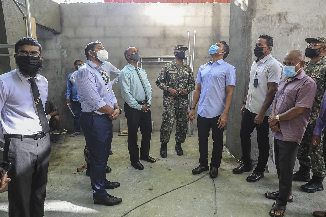 ޒިކުރާ މިސްކިތުގެ ބިމުގައި ހެދި ވަގުތީ މިސްކިތް ހުކުރު ދުވަހު ހުޅުވަނީ