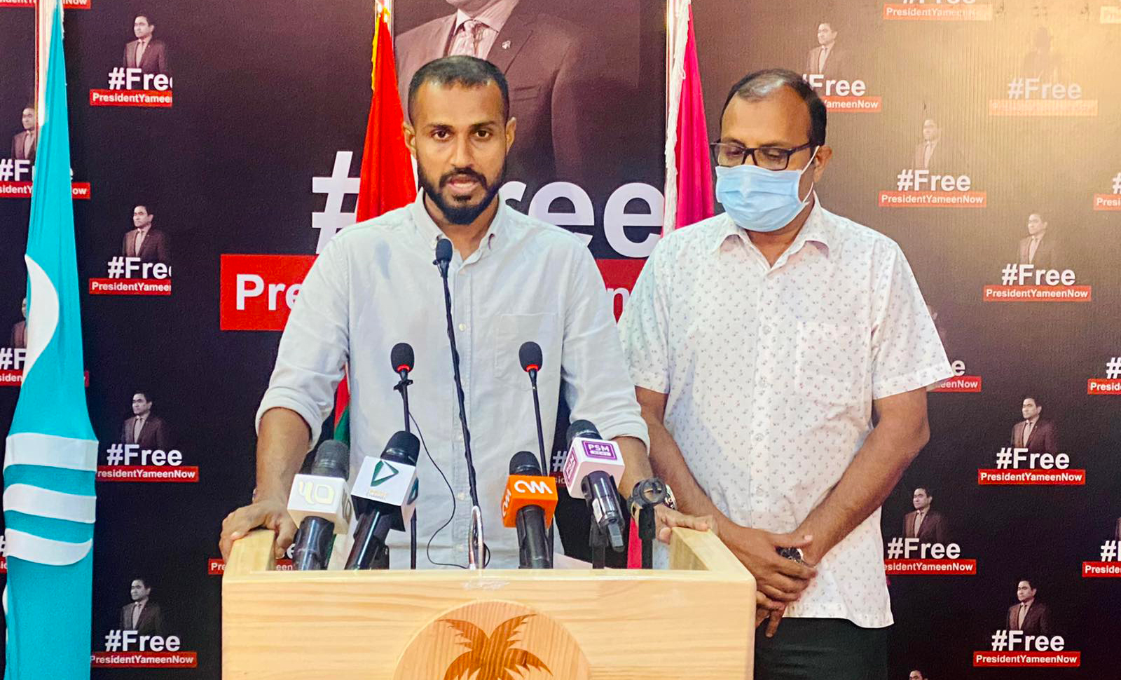 ފެނިގެންދަނީ އެމްޑީޕީން މިއަދުވެސް ކެމްޕެއިން ކުރަމުންދާތަން: ޕީޕީއެމް