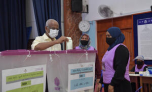 ރައީސުލްޖުމްހޫރިއްޔާ ވޯޓު ލައްވައިފި