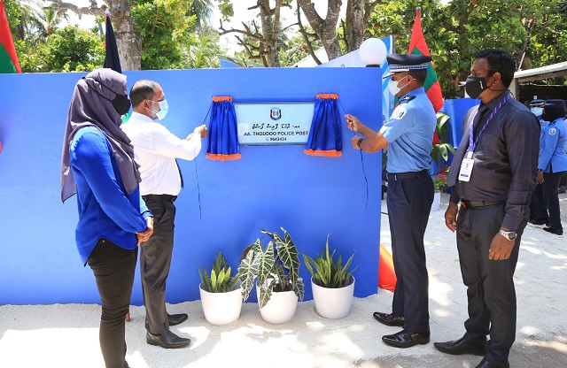 ތޮއްޑޫގައި ޕޮލިސް ޕޯސްޓެއް ޤާއިމްކޮށް ޚިދުމަތް ދޭންފަށައިފި
