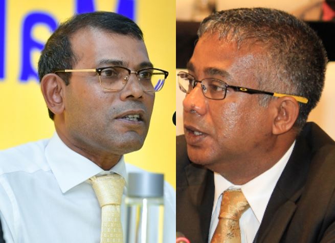 އަކްރަމް ކަމާލުއްދީން ކުރިހާވެސް ކަމަކީ ދެބައުޑުވުމާއި، އެމްޑީޕީ ބައިބައިކުރުން: ނަޝީދު