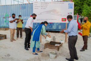 އިންޑިޔާގެ އެހީގައި މަރަދޫގައި ޤާއިމުކުރާ ގޭދޮށު މަސްޕްލާންޓްގެ ޢަމަލީ މަސައްކަ ފަށައިފި