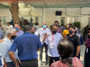 އިދިކޮޅު ކޯލިޝަނުން އިންތިޚާބީ މައިމަރުކައިރީގައި މުޒާހަރާ ކުރަނީ