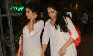 ރާއްޖޭގެ ޗުއްޓީގައި ސާރާ އާއި ޖާންވީ އެކުގައި ކަސްރަތު ކުރުމުގައި