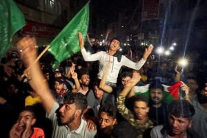 ހަމަލާ ބަދަލުކުރުން ހުއްޓާލުމާއެކު، ގާޒާގައި އުފާ ފާޅުކުރަނީ