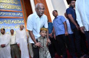 ރައީސުލްޖުމްހޫރިއްޔާ، ފިޠުރު ޢީދުގެ ތަހުނިޔާ ފޮނުވައިފި
