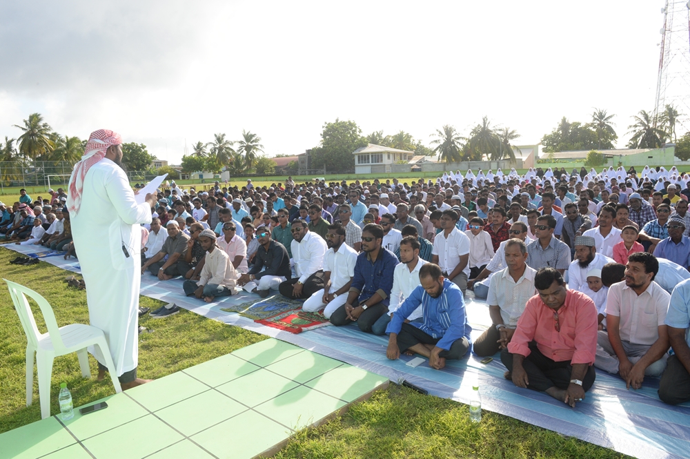 މިއަހަރުގެ އަޟްޙާ ޢީދު ނަމާދުވެސް ފެށުމަށް ހަމަޖެހިފައިވަނީ ހެނދުނު 7:00 ގައި