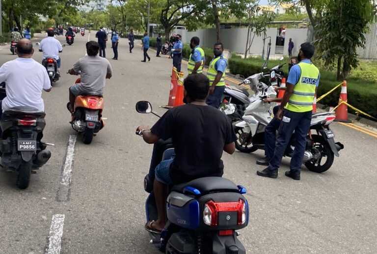 ފަލަސްތީންގެ ދިފާޢުގައި ބާއްވަންއުޅުނު ސައިކަލްބުރު ހުއްޓުވީ ގައިޑްލައިނާއި ޚިލާފްވުމުން: ފުލުހުން