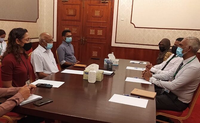 މާލެ ސިޓީ އަންހެނުންގެ ތަރައްޤީއަށް މަސައްކަތްކުރާ ކޮމިޓީ އެޗްއީއޯސީ ކޯލް ސެންޓަރަށް