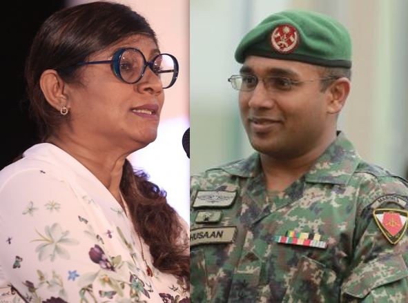 ސިފައިންގެ އިތުބާރައްޓަކައިވެސް މިނިސްޓަރ މާރިޔާ އިސްތިއުފާ ދެއްވަންޖެހޭ: އިހުސާން