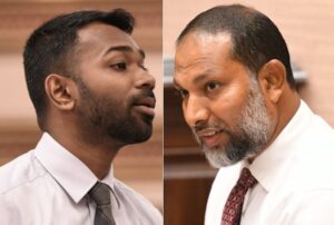 ރޭގެ މުޒާހަރާއާއި ގުޅިގެން މީކާއިލްގެ ފަސް ސުވާލެއް މިނިސްޓަރ އިމްރާނަށް