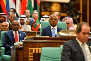 ފަލަސްތީނާއިއެކު ރާއްޖެ އޮތްކަން ހާމަކޮށް ރައީސްގެ ހިތްވަރު ފަލަސްތީން ކެމްޕެއިނަށް