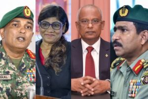 ސިފައިންގެ ފެއިލްނުވާނެ، ފެއިލްވާނީ ވެރިން، އެބޭފުޅުން މަޤާމުތަކުން ވަކިކުރަންޖެހޭ: މަލީހު