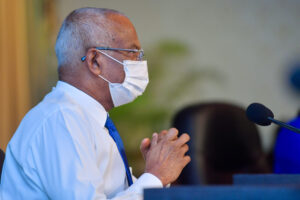 ހުޅުމާލެ މެޑިކަލް ފެސިލިޓީގެ ވޮލެންޓިއަރުންނަށް ރައީސްގެ ޚާއްޞަ ޝުކުރު!